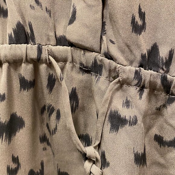 Babaton Leopard Bennett Silk Dress - Picture 9 of 11